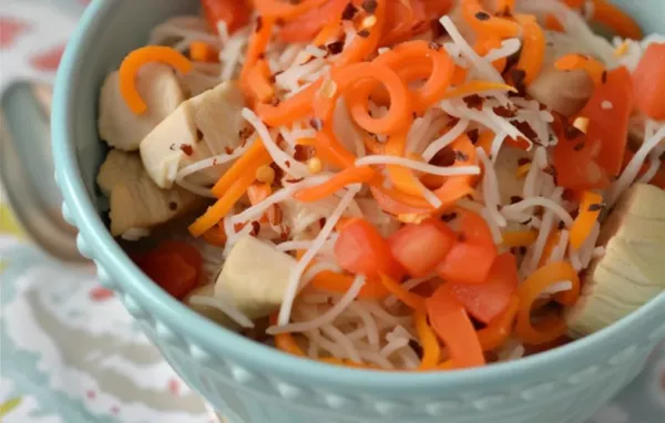 Spicy Chicken Noodle Soup - Warm and flavorful comfort food