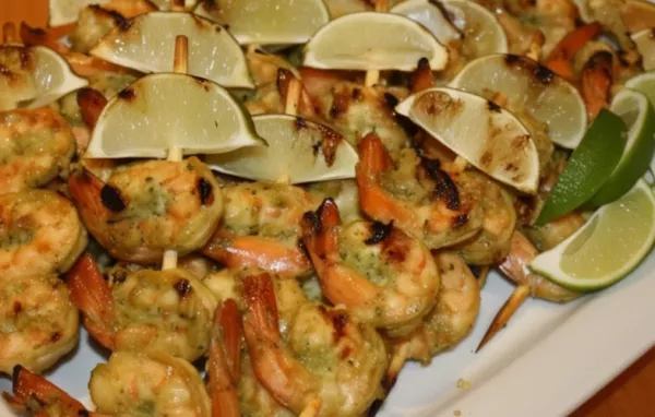 Spicy Coconut and Lime Grilled Shrimp Recipe