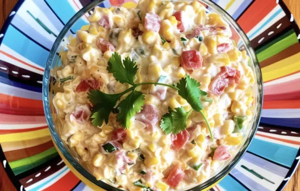 Spicy Creamy Corn Salsa Recipe