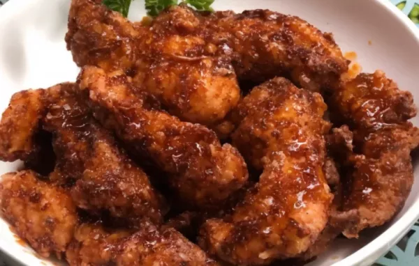 Spicy Korean Fried Chicken with Gochujang Sauce