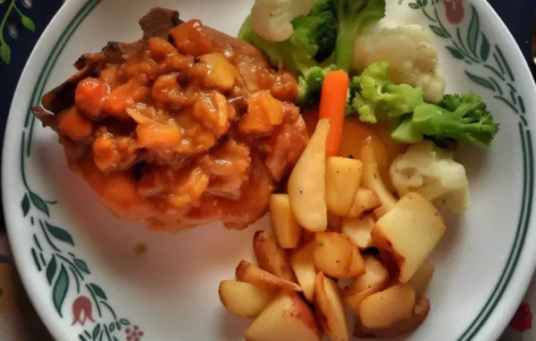 Spicy Peach Glazed Pork Chops - A Delicious and Tangy Twist on a Classic Dish