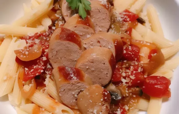 Spicy Penne with Sausage and Peppers Recipe