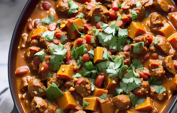 Spicy Sausage Pumpkin Chili Recipe