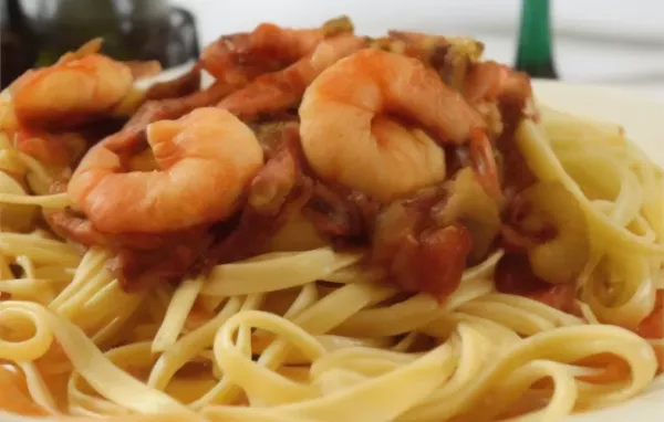 Spicy Shrimp Primavera