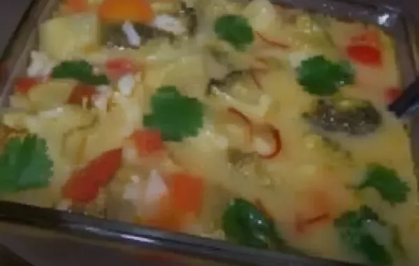 Spicy Thai Vegetable Soup - A Flavorful and Healthy Dish