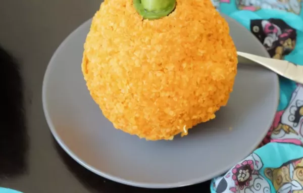 Spooky Halloween Cheese Ball Recipe