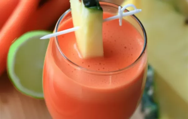 Start Your Day with a Tropical Twist: Pineapple Sunrise Smoothie Recipe