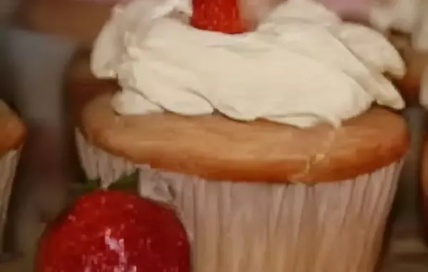 Strawberry Compote Cupcakes