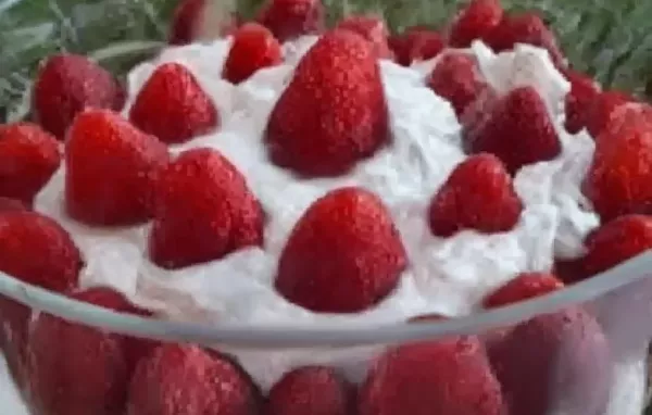 Strawberry Shortcake with Creamy Cheesecake Whipped Cream