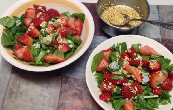 Strawberry Spinach Salad II