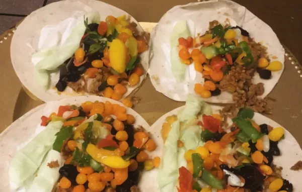 Street Taco with Mango Salsa