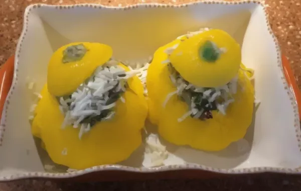 Stuffed Patty Pan Squash