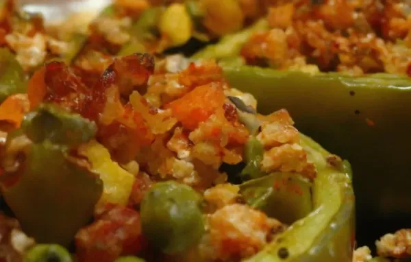 Stuffed Peppers with Turkey and Vegetables