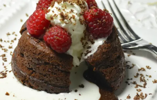 Sugar-Free Molten Chocolate Cakes