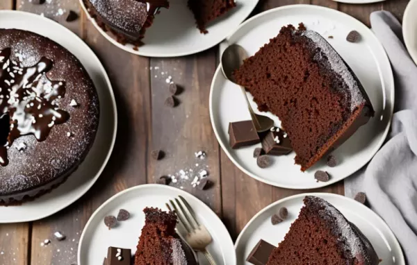 Swedish Sticky Chocolate Cake (Kladdkaka)