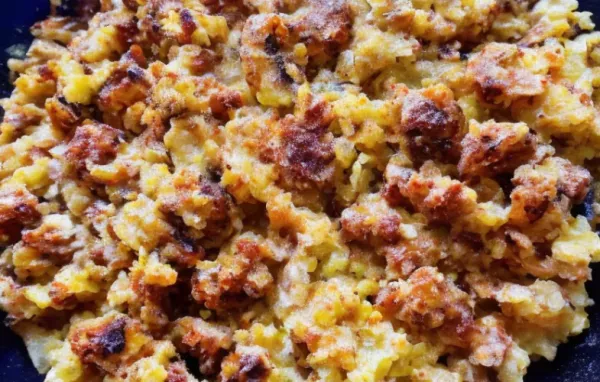 Sweet and Savory Sausage Cornbread Stuffing Recipe