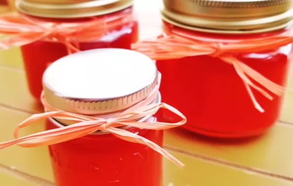 Sweet and spicy raspberry jalapeno jelly recipe