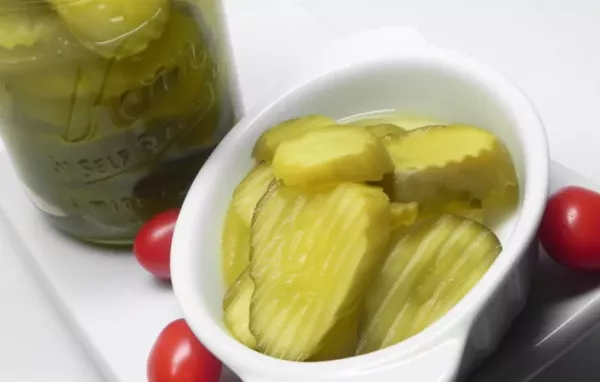 Sweet and Tangy Candied Dill Pickles Recipe