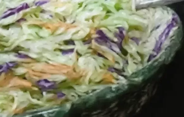 Sweet and Tangy Coleslaw Recipe from the Famous Brookville Hotel