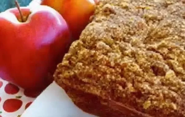 Sweet Moist Apple Bread