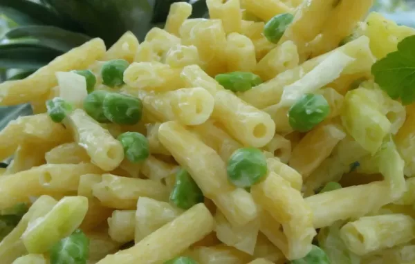 Sweet Pea and Noodle Salad