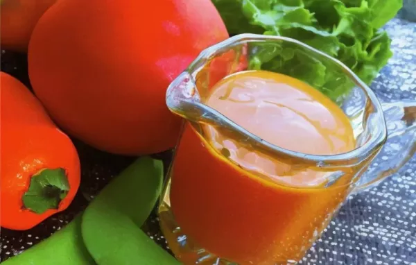 Sweet Pepper French Dressing