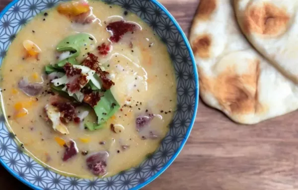 Sweet Potato Seafood Chowder