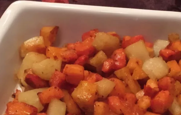 Sweet Roasted Autumn Root Vegetables Recipe