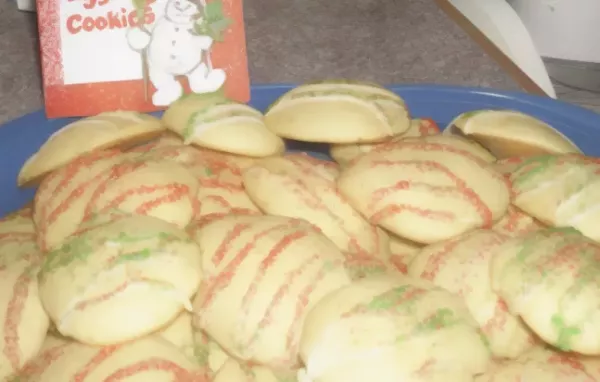 Tasty Eggnog Cookies