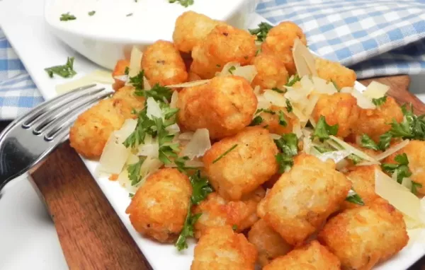 Tater-Tots with Truffle Aioli