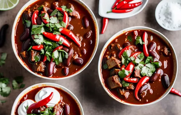 The Ultimate Chili Recipe