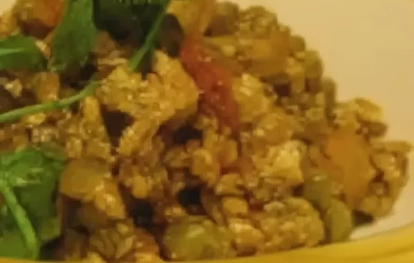 Tofu Keema