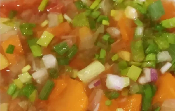 Tomato Soup with Napa Cabbage