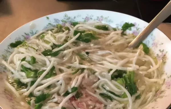 Traditional Vietnamese Pho Recipe