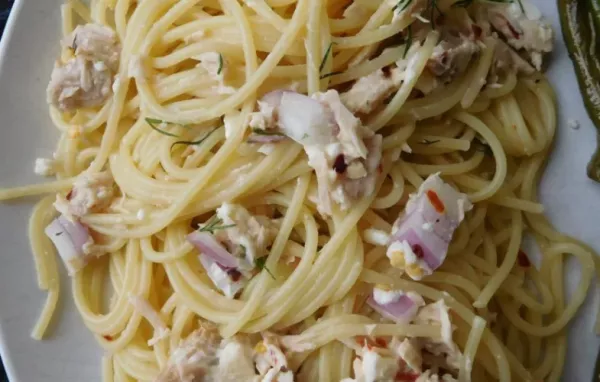 Tuna and Lemon Pasta