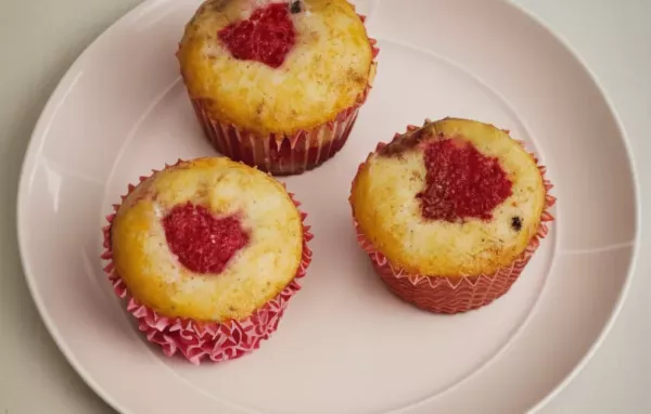 Valentine's Day Strawberry Muffins