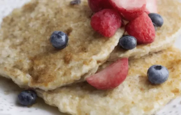 Vanilla-Cinnamon Protein Pancakes