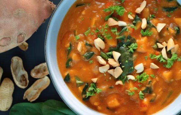 Vegan African Peanut Stew in the Instant Pot