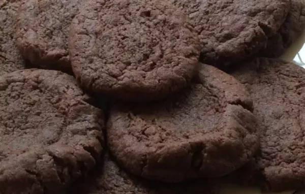 Vegan Chocolate Fudge Cookies