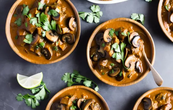 Vegan Mushroom Masala