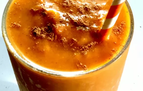 Vegan Pumpkin Pie Smoothie