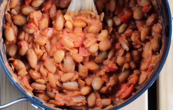 Vegetarian Baked Cranberry Beans