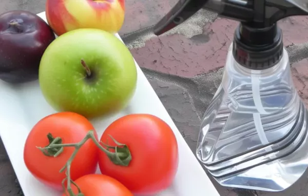 Vinegar-Based Fruit and Veggie Wash