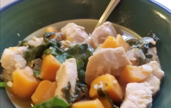 Warm and comforting Paleo Chicken Stew recipe