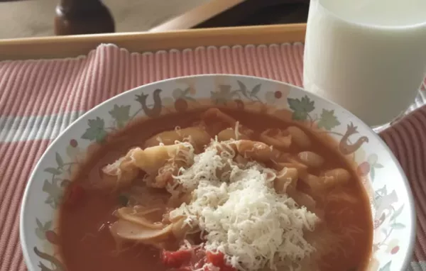 Warm up with a bowl of comforting Hearty Tortellini Soup