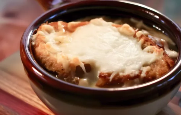 Warm up with this comforting Fall Onion Soup recipe