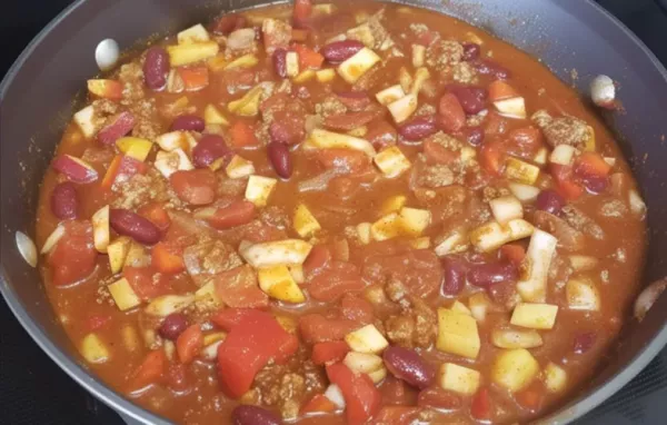 Warm up with this hearty Classic American Chili recipe