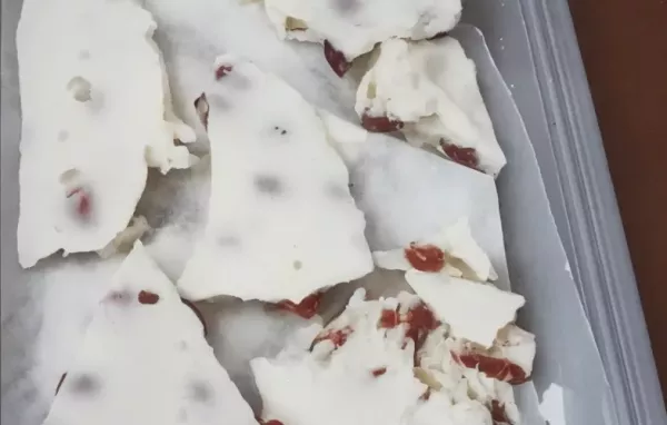 White Chocolate Almond Bark