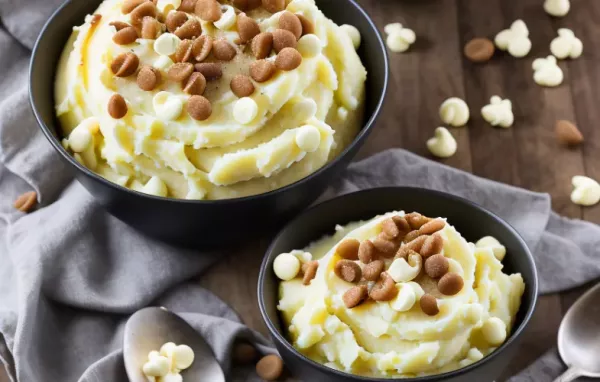 White Chocolate Vanilla Mashed Potatoes