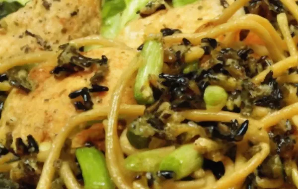 Wild Rice Spaghetti Chicken